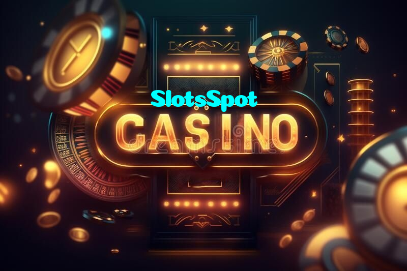 SlotsSpot casino presented on mobile device in Pakistan with slots and live games